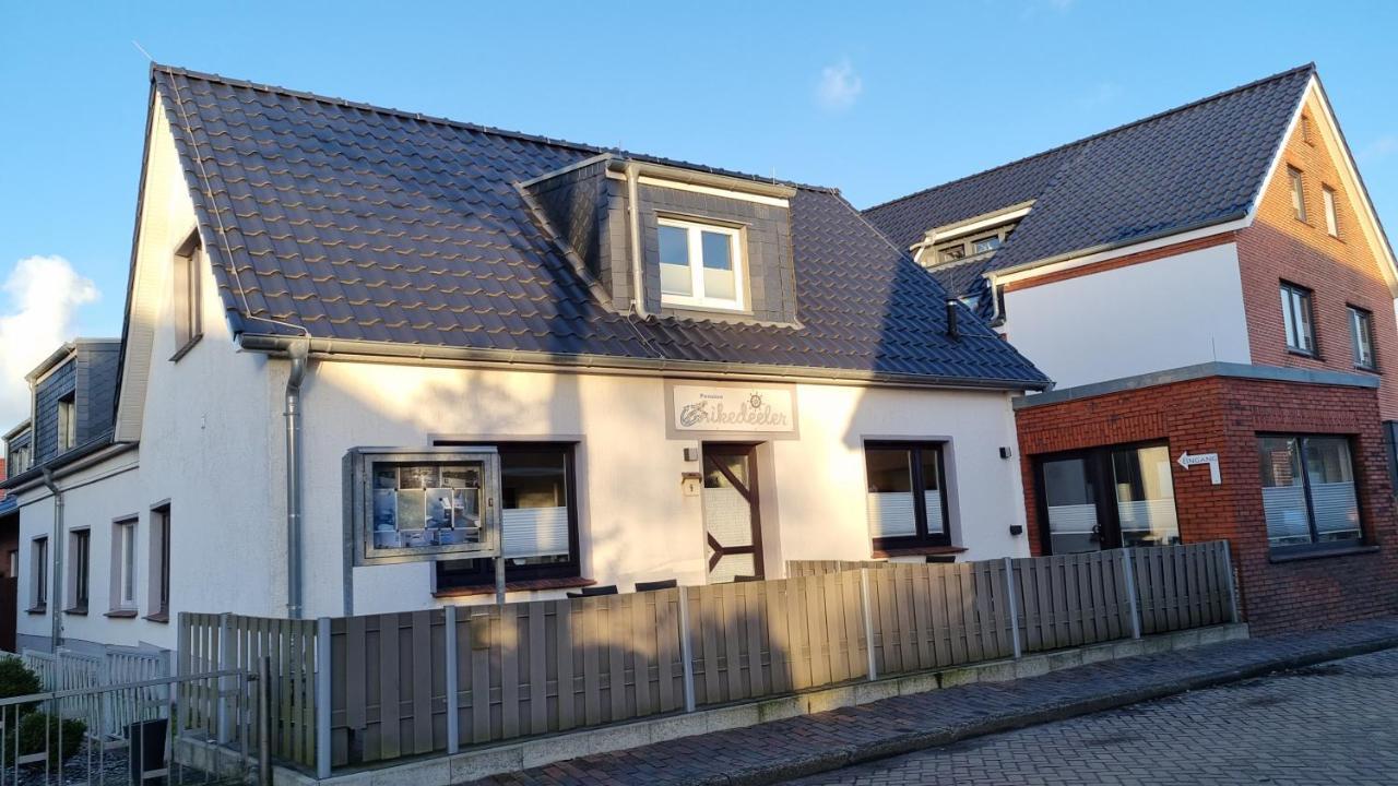 Pension Likedeeler Suite Majestaet Sir Francis Drake Borkum Exterior foto